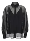 Max Mara Oval Shirt In Black
