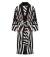 Max Mara Beakenewear Ovatte Cocoa Kaftan In Black