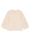 Max Mara Over Wool And Cachemire Sweater In Neutral