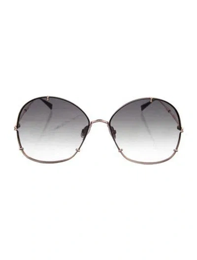 Pre-owned Max Mara Oversize Gradient Sunglasses
