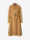 Max Mara Flowing Silk Trousers In Opening On The Sides