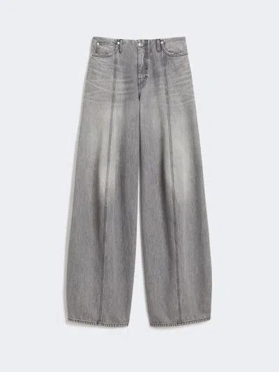 Max Mara Oversized Black Denim Trousers