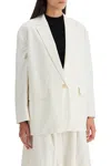 Max Mara Monica Oversized Blazer In White