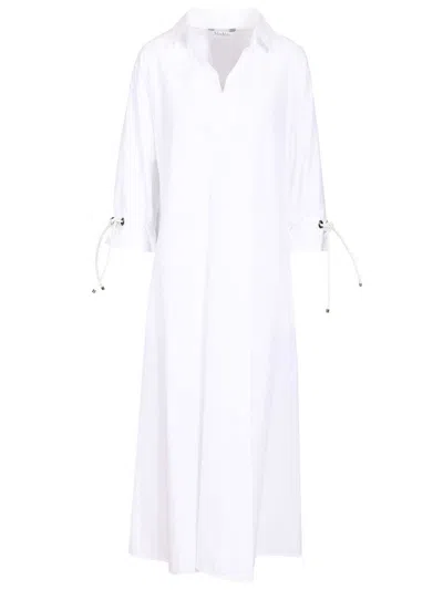 Max Mara Oversized Dress Dresses White