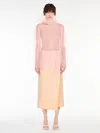 Max Mara Oversized Jumper In Technical Tulle In Pink