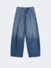 Max Mara Oversized Low-rise Trousers In Black