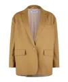 Max Mara Oversized Monica Blazer In Nude