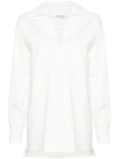 Max Mara Oversized Shirt In ホワイト