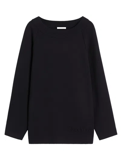 MAX MARA OVERSIZED SWEATER IN VISCOSE AND WOOL YARN