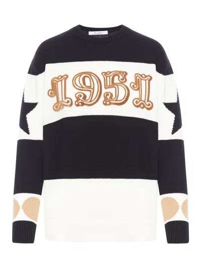 MAX MARA OVERSIZED SWEATER IN WOOL AND CASHMERE