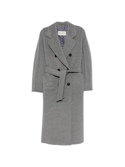 Max Mara Oversized Tailored Kimono Sleeve Coat (size 40) In Gray