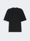 Max Mara Oversized Viscose T-shirt In Multi