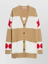 Max Mara Oversized Volume Wool And Cashmere Cardigan