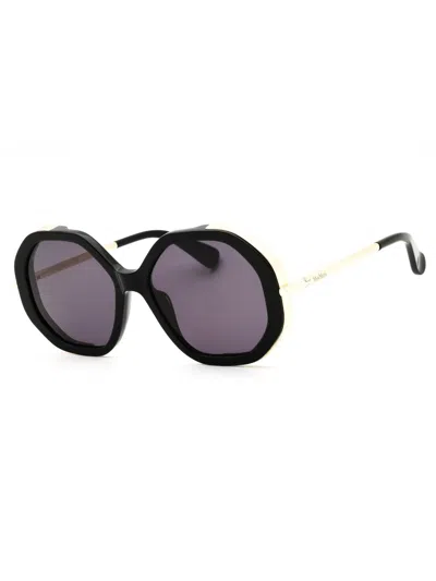 Max Mara Oversized Women's Designer Sunglasses In Black