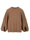 Max Mara Knitwear With Button Detail And Raglan Sleeves