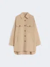 Max Mara Oversized Wool-blend Coat In Brown
