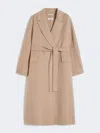 Max Mara Oversized Wool Coat In Neutral
