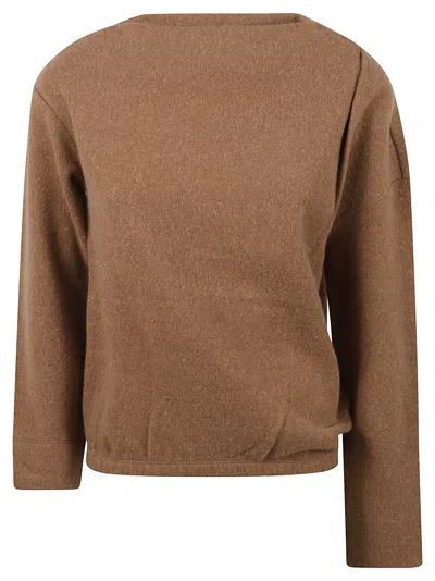 Max Mara Oxa Sweater In Cuoio