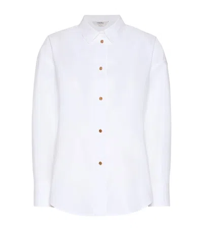 Max Mara Oxford Shirt In White