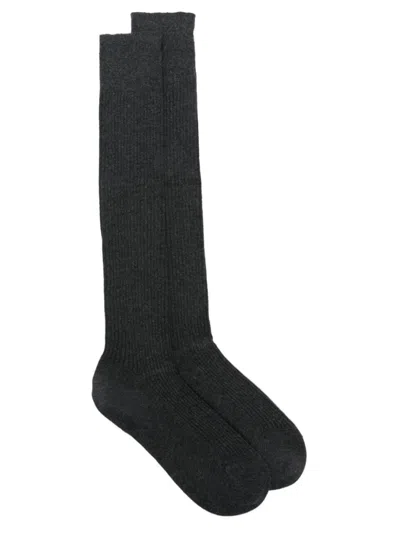 Max Mara Oxiria Socks In Gray