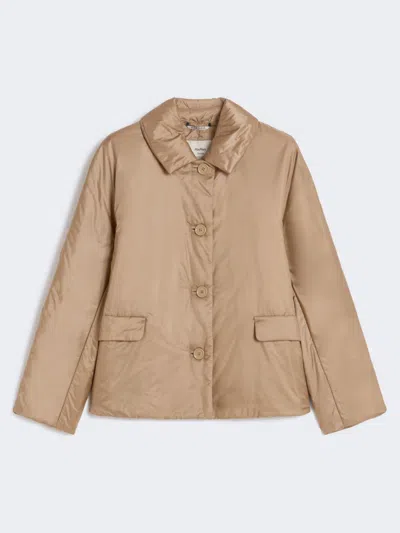MAX MARA PADDED JACKET IN WATER-REPELLENT CANVAS