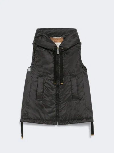MAX MARA PADDED WATER-REPELLENT HOODED GILET