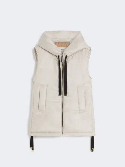 MAX MARA PADDED WATER-REPELLENT HOODED GILET