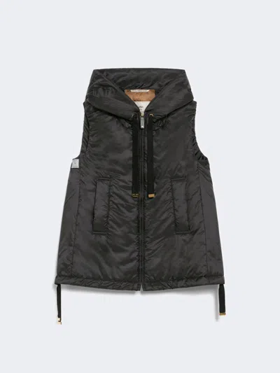 MAX MARA PADDED WATER-REPELLENT HOODED GILET