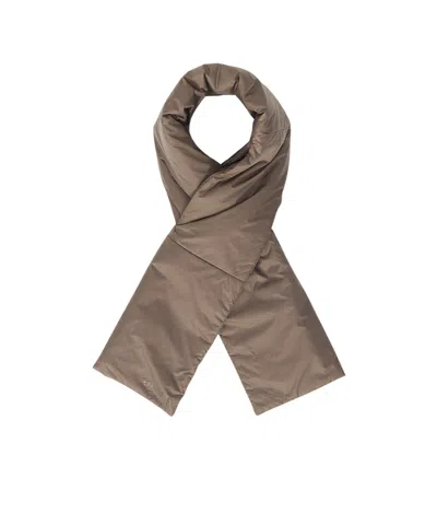 Max Mara Padding Scarf In Brown