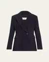 Max Mara Pagano Double-breasted Blazer In Ultramarine