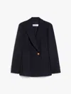 Max Mara Double-breasted Buttoned Jacket In Pink