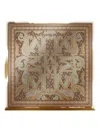 Max Mara Paisley-pattern Scarf In Neutral