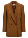 Max Mara Palanca Blazer And Suits Brown In Brown