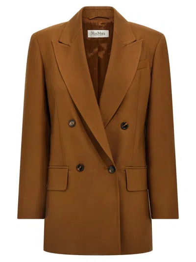 Max Mara Palanca Blazer And Suits Brown