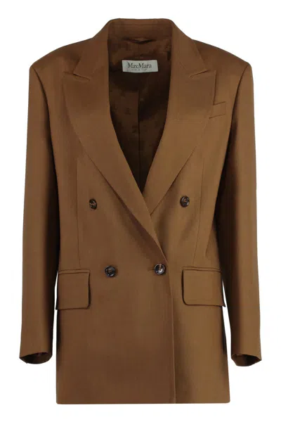 MAX MARA MAX MARA PALANCA DOUBLE BREASTED BLAZER
