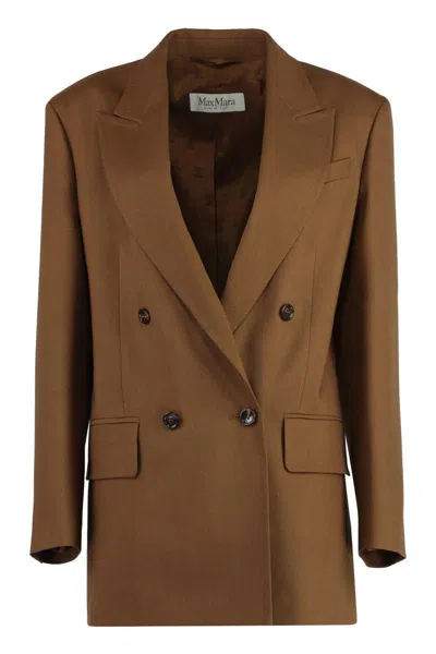 MAX MARA MAX MARA PALANCA DOUBLE BREASTED BLAZER