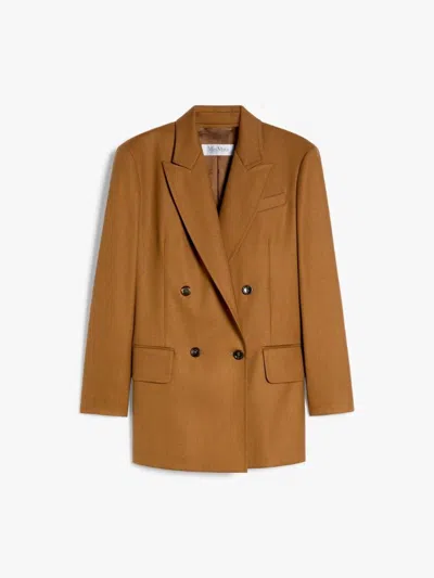 MAX MARA MAX MARA PALANCA JACKET TOBACCO
