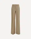 Max Mara Bronte Virgin Wool Blend Wide Leg Pants In Neutral