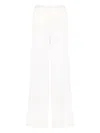 Max Mara Ercole Cady Straight Pants In White