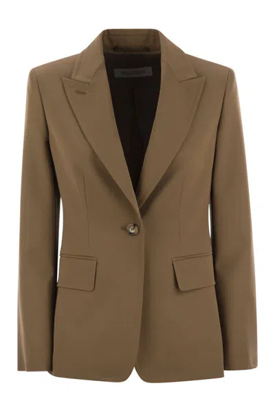 MAX MARA MAX MARA PALCHI - WOOL GABARDINE BLAZER