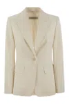 Max Mara Palchi Blazer And Suits White In White