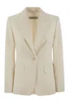 Max Mara Palchi Blazer And Suits White In White