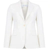 Max Mara Palchi One-button Blazer In White