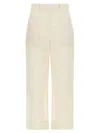 Max Mara White Palio Pants
