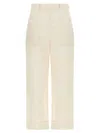 Max Mara White Palio Pants