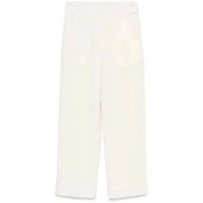 Max Mara Palio Trousers In White