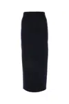 Max Mara Patch-pocket Midi Skirt In Black