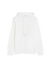 Max Mara Pamir Hooded Wool Sweatshirt In White
