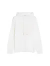 Max Mara Pamir Hooded Wool Sweatshirt In White