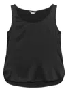 Max Mara Pan Sleeveless Blouse In Black